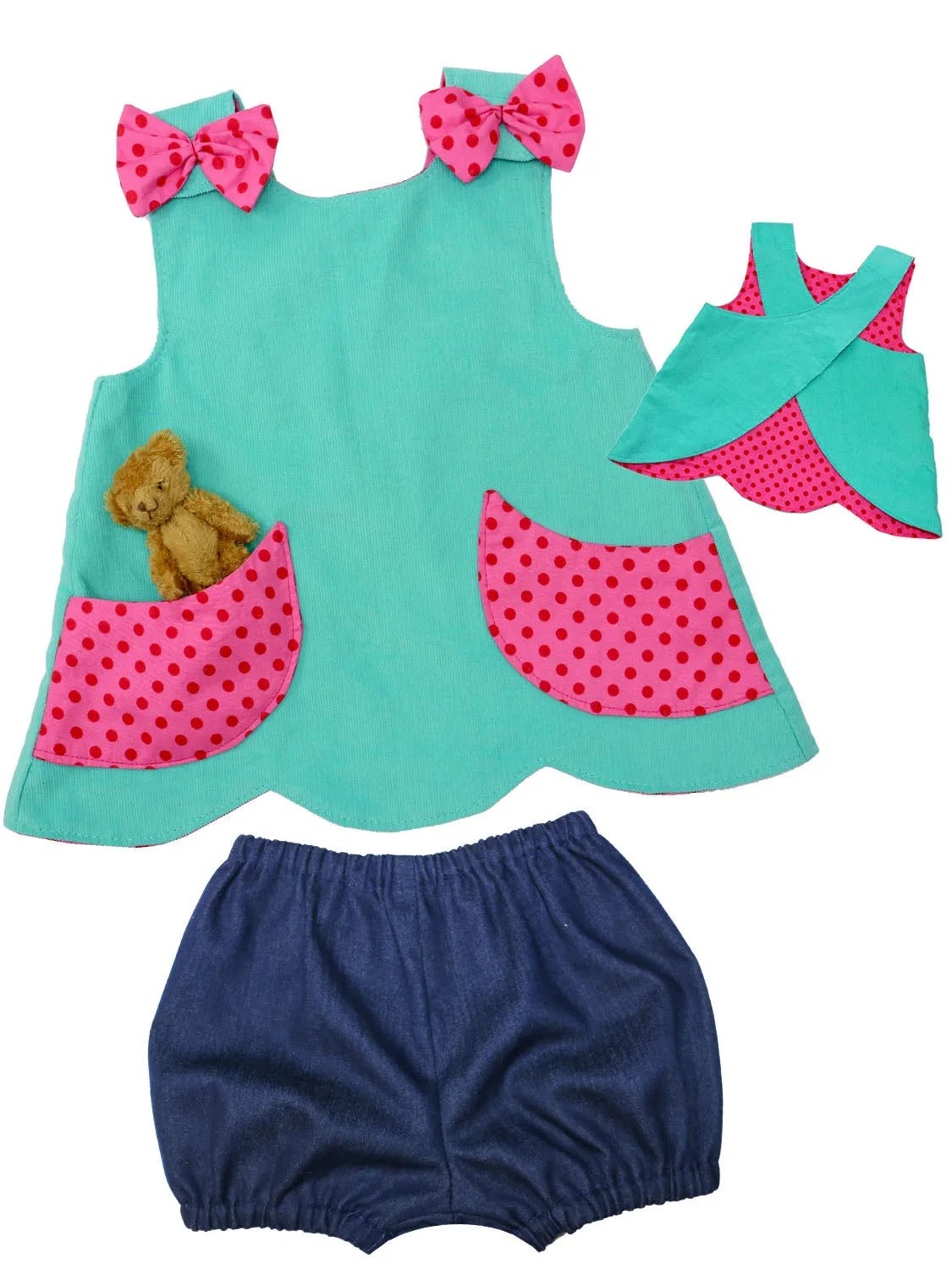 SCANLAN - Easy ReversibleTop Sewing Pattern