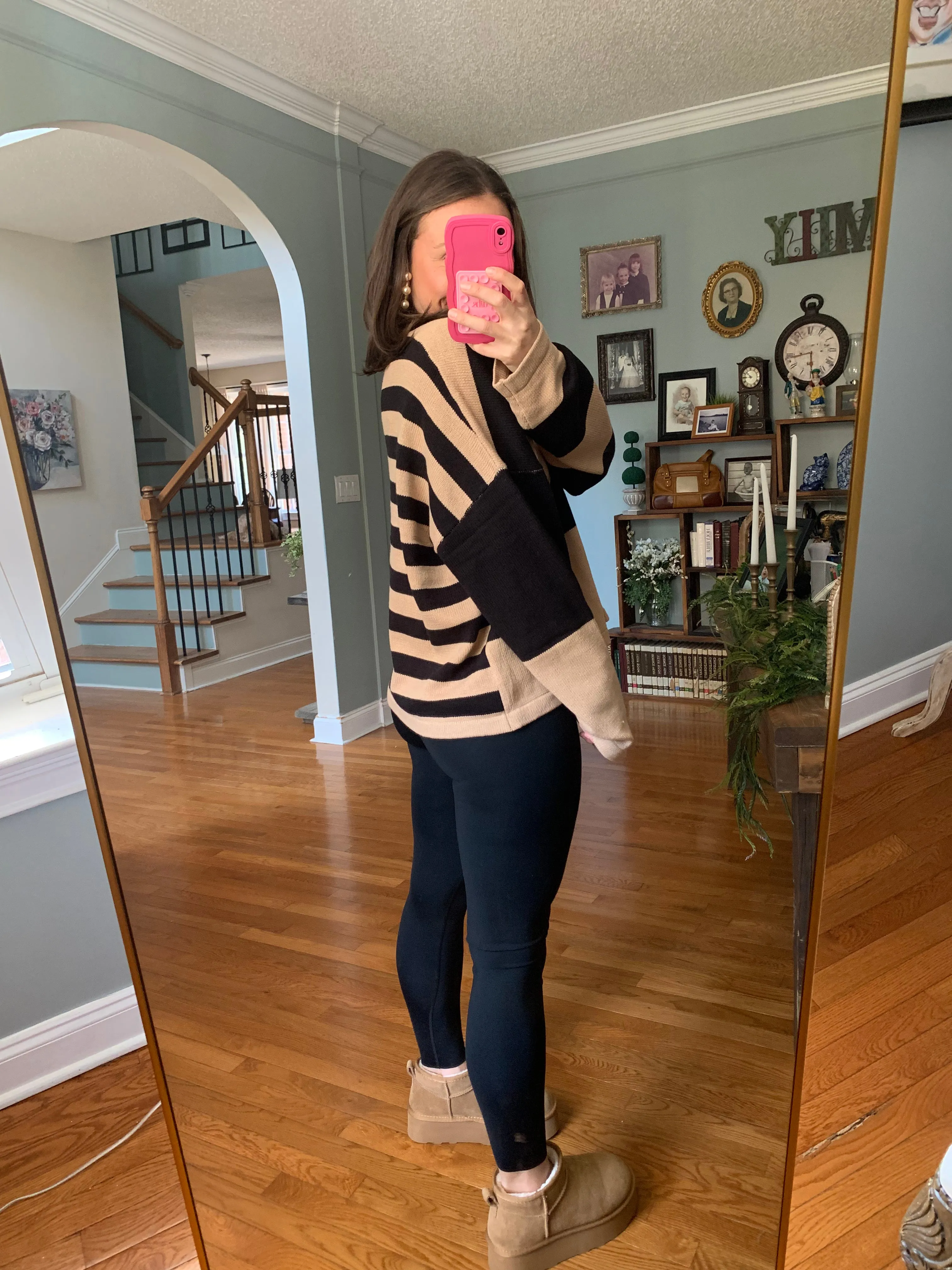 Seeing Double Striped Sweater