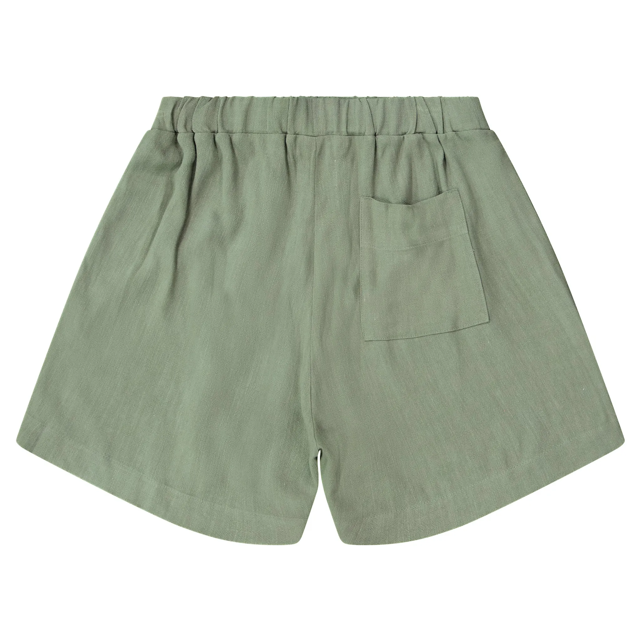 Silky Linen Casual Shorts