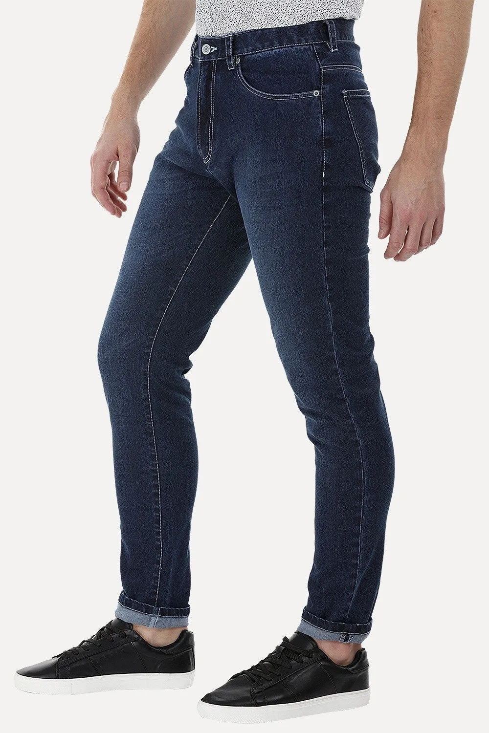 Stretchable Straight Fit Jeans