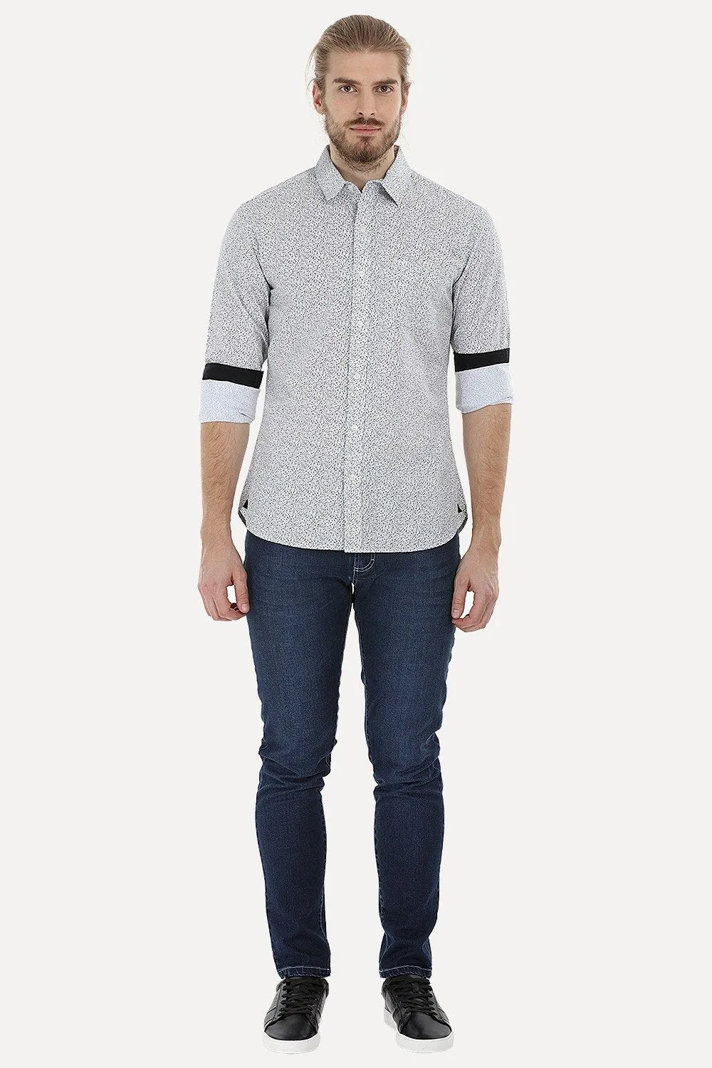 Stretchable Straight Fit Jeans