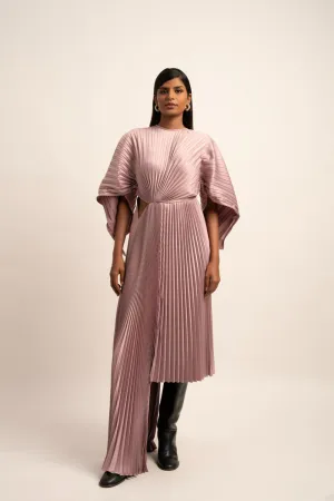 The Sculpted Harmony Pleated Dress