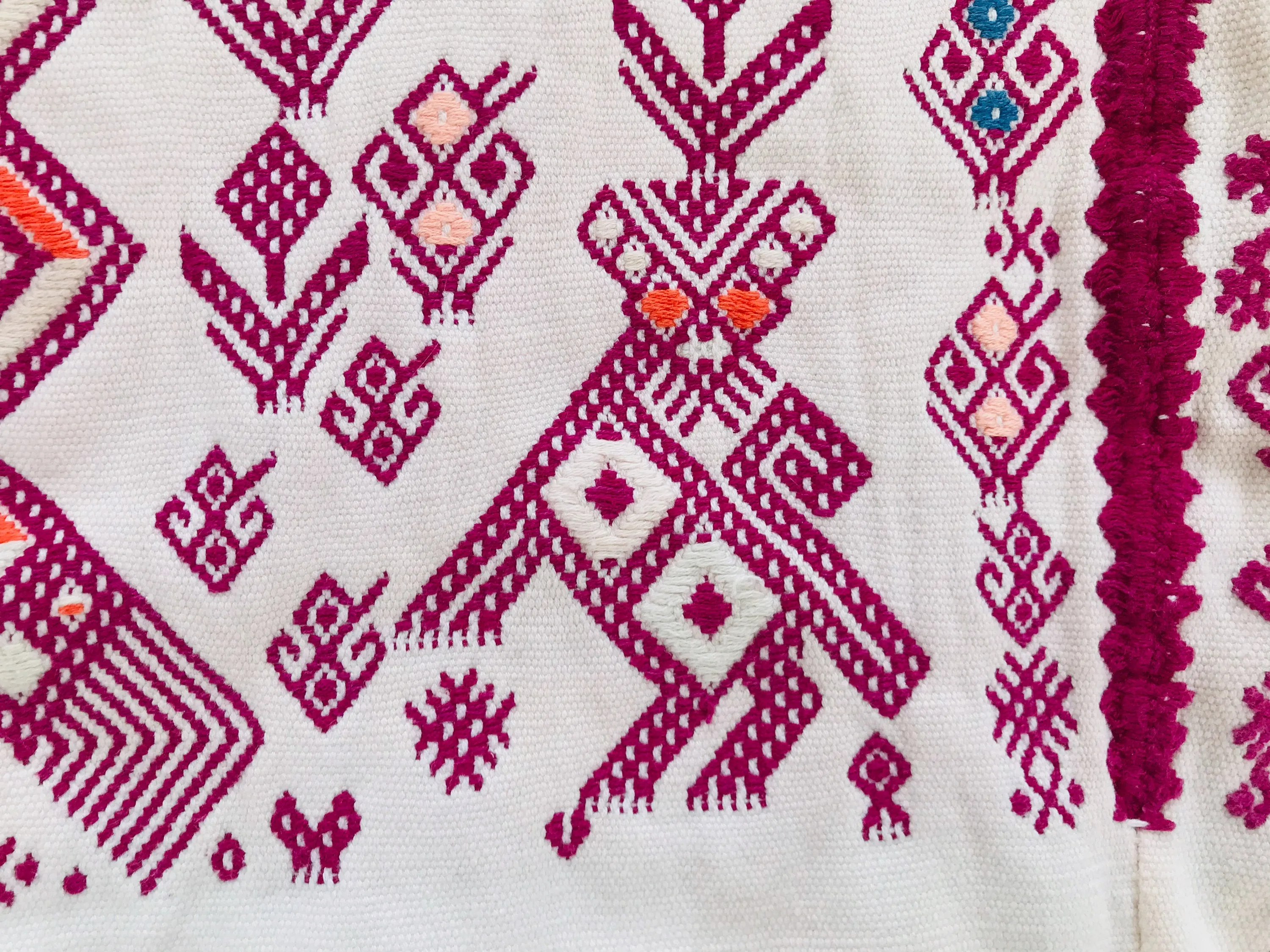 Vintage Guatemalan Huipil. Nahuala Hand-Woven