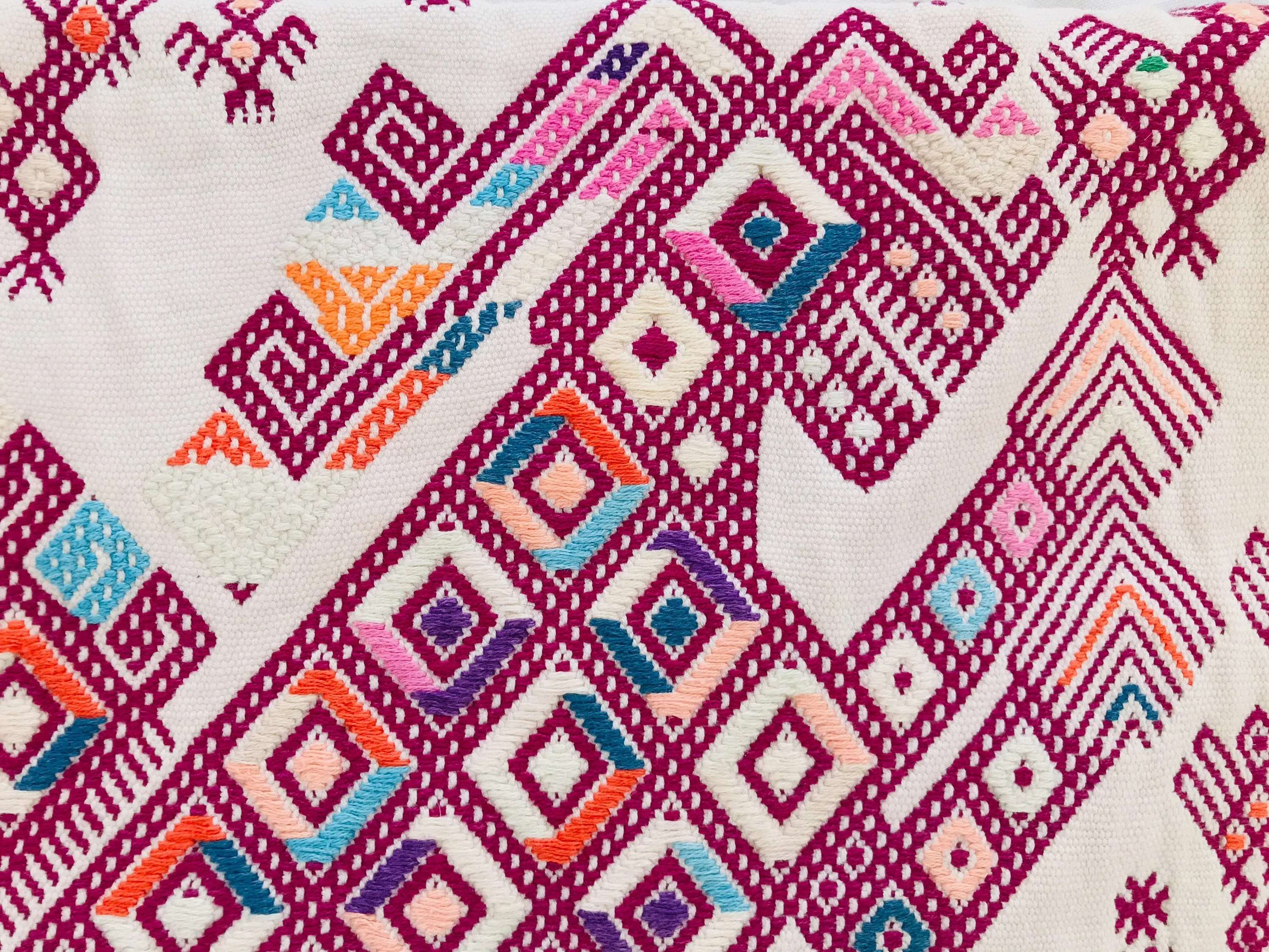 Vintage Guatemalan Huipil. Nahuala Hand-Woven