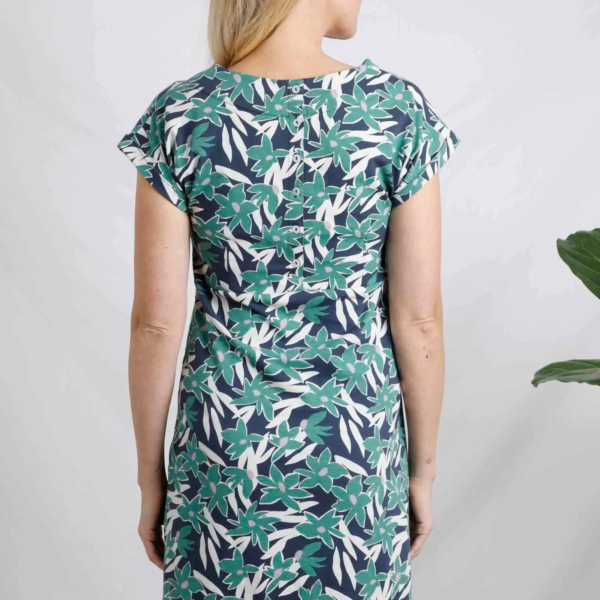 Weird Fish Women's Tallahassee Print Jersey Dress