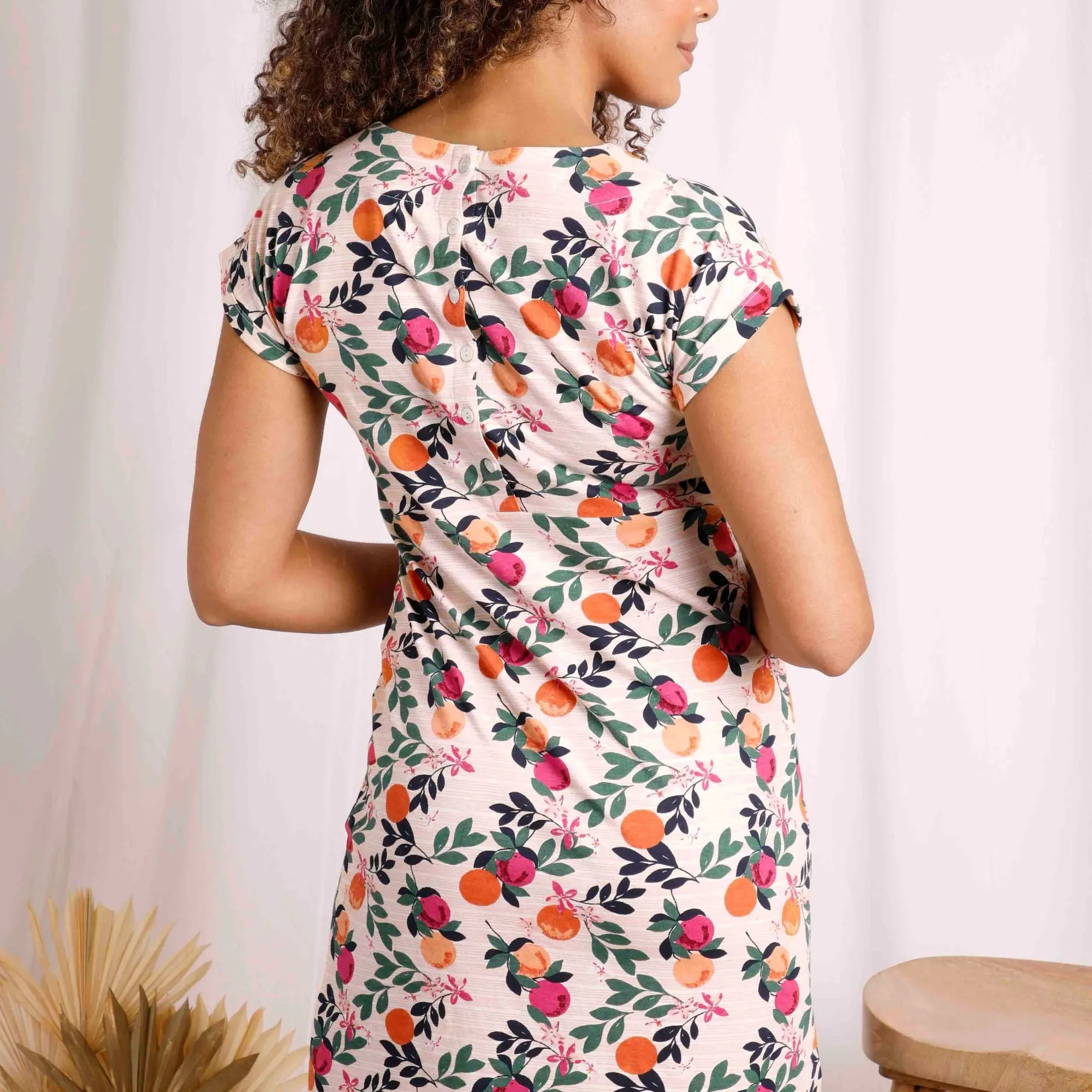 Weird Fish Women's Tallahassee Print Jersey Dress
