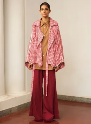 Wide Leg Drill Trouser