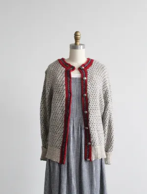 wiltshire wool cardigan
